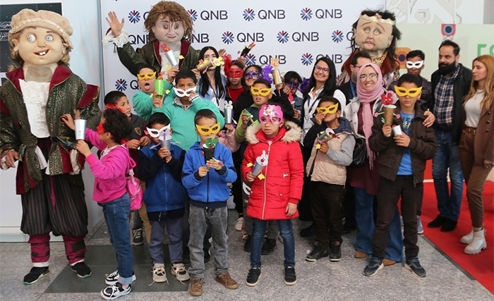 De par son engagement pour l’art et la culture et son intérêt pour la sensibilisation des enfants, QNB soutient le festival International des Journées des Arts de la Marionnette de Carthage De par son engagement pour l’art et la culture et son intérêt pour la sensibilisation des enfants, QNB soutient le festival International des Journées des Arts de la Marionnette de Carthage