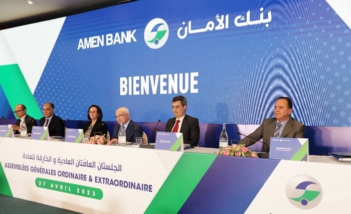 AGO – AGE d’Amen Bank, 2022: Croissance continue et bonnes performances.
