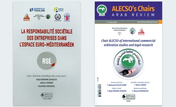 Les deux nouveaux ouvrages de la Chaire Alecso pour l’arbitrage commercial international: Arbitrage commercial et la responsabilité sociétale des entreprises (RSE)