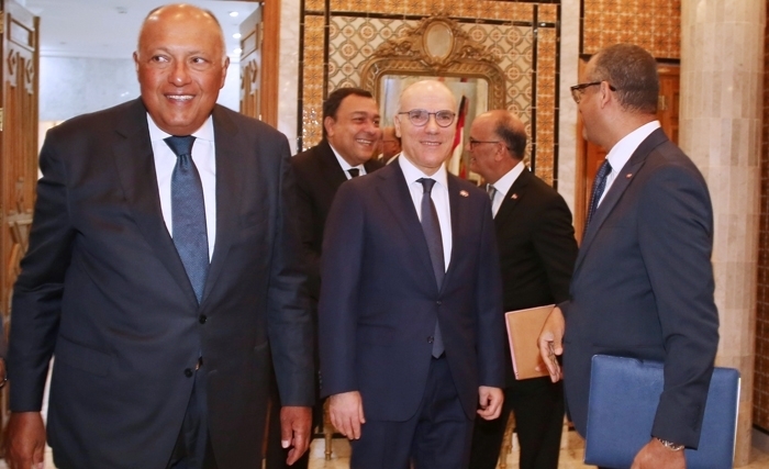 Le chef de la diplomatie égyptienne en visite à Tunis pour des concertations politiques Le chef de la diplomatie égyptienne en visite à Tunis pour des concertations politiques