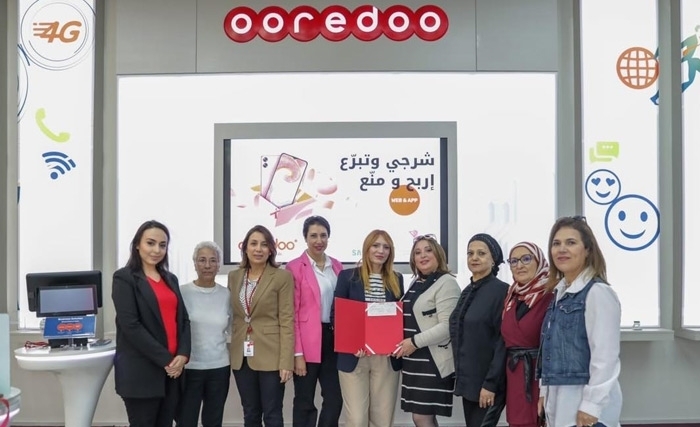 Ooredoo soutient l’Association Tunisienne d'Assistance aux Malades du Cancer du Sein dans sa lutte contre le cancer
