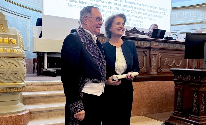 Pr Habiba Bouhamed Chaabouni, élue membre associé étranger de l'Académie Nationale de Médecine de France Pr Habiba Bouhamed Chaabouni, élue membre associé étranger de l'Académie Nationale de Médecine de France