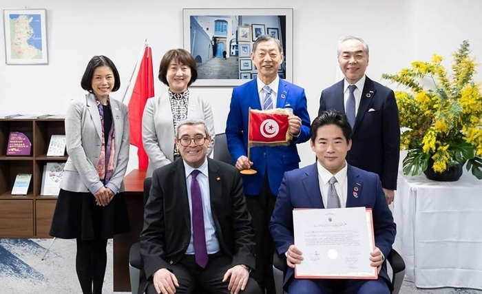 Ittoku Saraya: Nouveau consul honoraire de Tunisie à Osaka Ittoku Saraya: Nouveau consul honoraire de Tunisie à Osaka