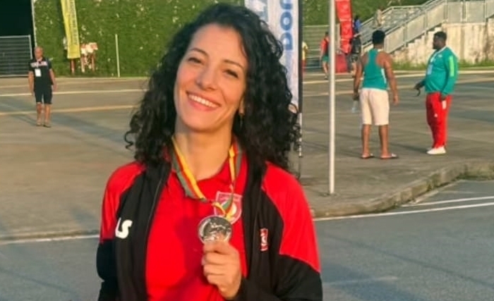 Dorra Mahfoudhi, vice-championne d’Afrique du saut à la perche Dorra Mahfoudhi, vice-championne d’Afrique du saut à la perche