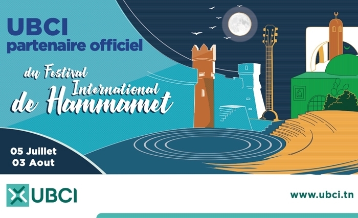 L’UBCI partenaire officiel du festival international de Hammamet L’UBCI partenaire officiel du festival international de Hammamet