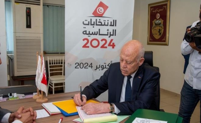 Le président Kais Saïed dépose sa candidature à l’élection présidentielle du 6 octobre prochain Le président Kais Saïed dépose sa candidature à l’élection présidentielle du 6 octobre prochain