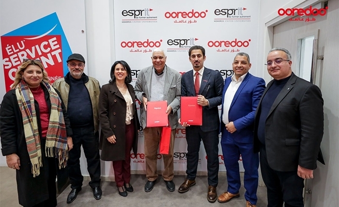 Ooredoo Tunisie signe un partenariat stratégique avec l’Université ESPRIT Ooredoo Tunisie signe un partenariat stratégique avec l’Université ESPRIT