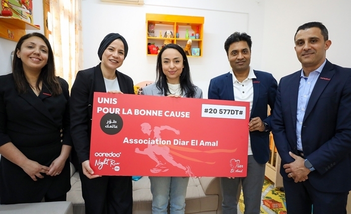 Ooredoo Tunisie reverse les fonds de la Ooredoo Night Run by Xiaomi à l’association Diar El Amal Ooredoo Tunisie reverse les fonds de la Ooredoo Night Run by Xiaomi à l’association Diar El Amal