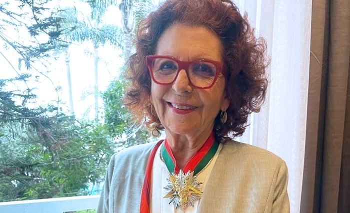 Faouzia Charfi à l’Académie du Royaume du Maroc Faouzia Charfi à l’Académie du Royaume du Maroc