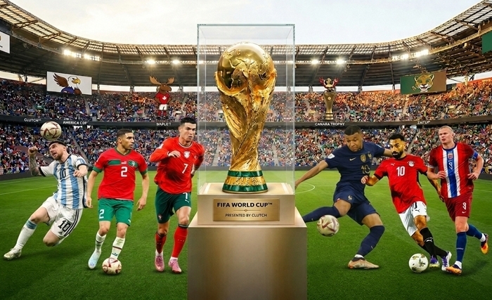 Messi, Ronaldo, Mbappé, Salah, Hakimi et Haaland: les icônes du Mondial 2026