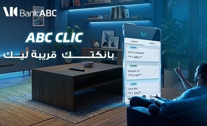 Bank ABC lance son application mobile ABC CLIC: Une nouvelle référence de la banque 100% digitale en Tunisie