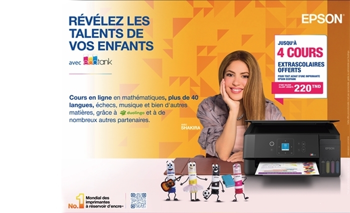 Rentrée scolaire 2026: Les imprimantes EcoTank Epson pour apprendre, créer et s’organiser