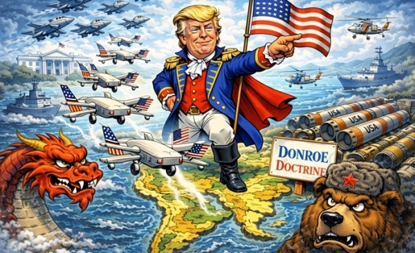 Elyes Ghariani - La doctrine Donroe: le retour brutal de l’hégémonie américaine