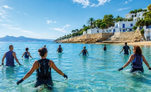 La marche aquatique: l’appel de la mer en septembre