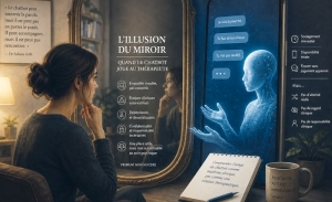 Dr Sofiane Zribi - Intelligence artificielle et santé mentale : L’illusion du miroir, quand le chatbot joue au thérapeute